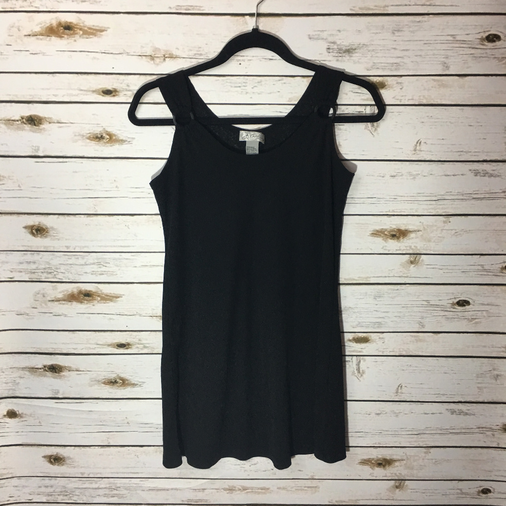 J. Valdi Black Swimsuit Cover Up